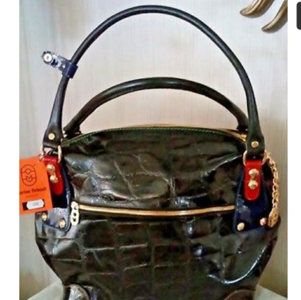 Marino Orlandi Leather bag 100% Made in Italy